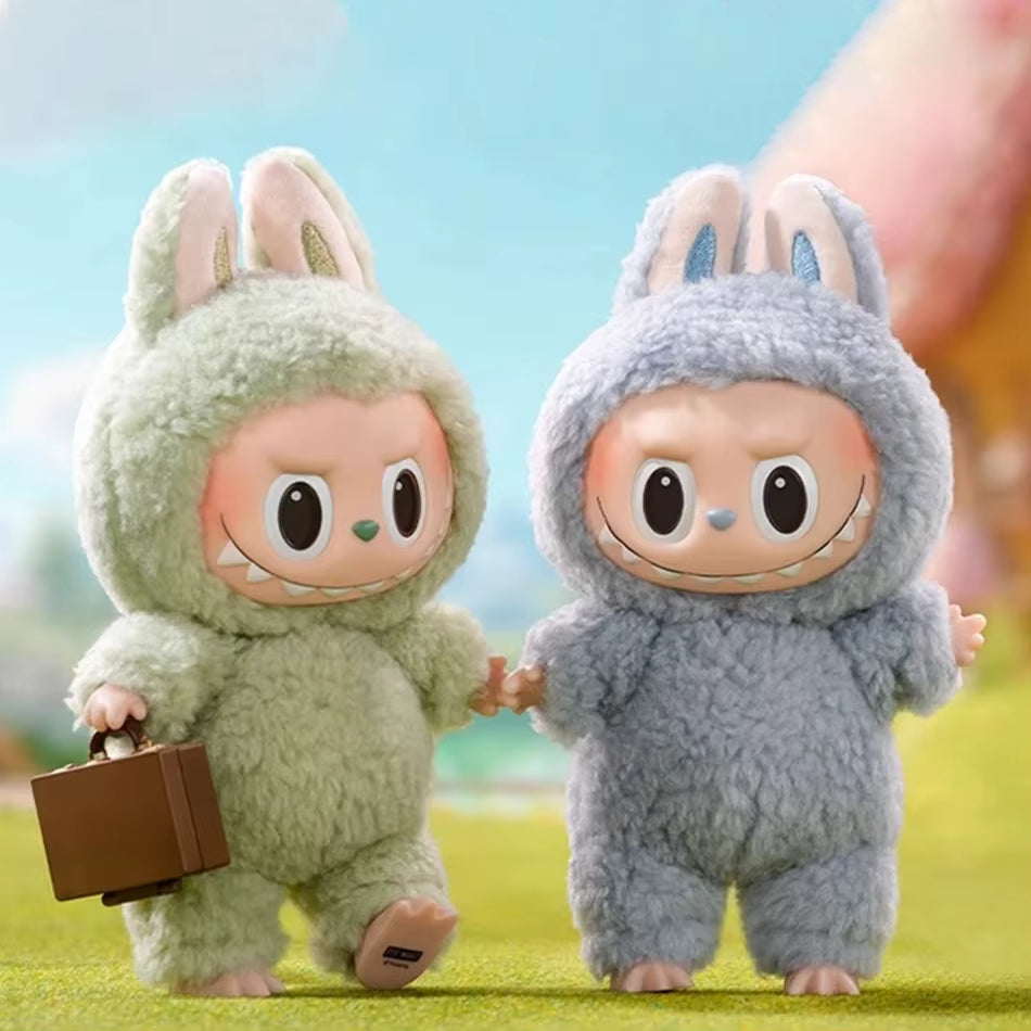 2025 the Monsters Labubu Sit-Down Party Series Anime Figure 5.9Inch Vinyl Face Doll Figure Model Bag Keychain Surprise Gift Toy